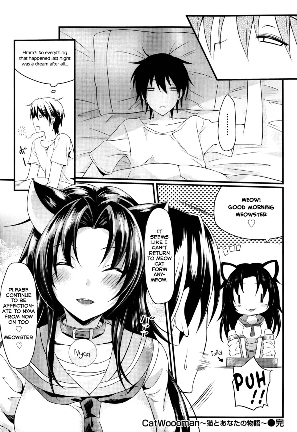 Hentai Manga Comic-CatWooOman - Story of a Cat and Yourself-Read-20